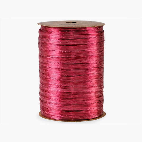Pearlized Raffia Ribbon: White Pearlized / 1 Pack / 500 yards