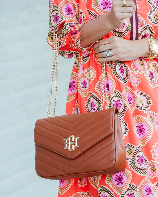 Mia Crossbody Bag Saddle VQ: