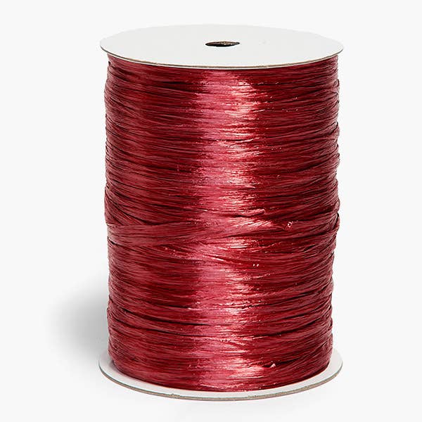 Pearlized Raffia Ribbon: Cream Pearlized / 1 Pack / 100 yards