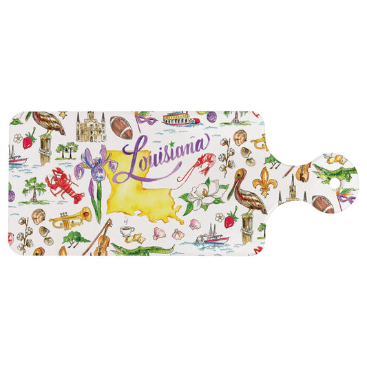 Louisiana LA Rosanne Beck State Collection CUTErie Board
