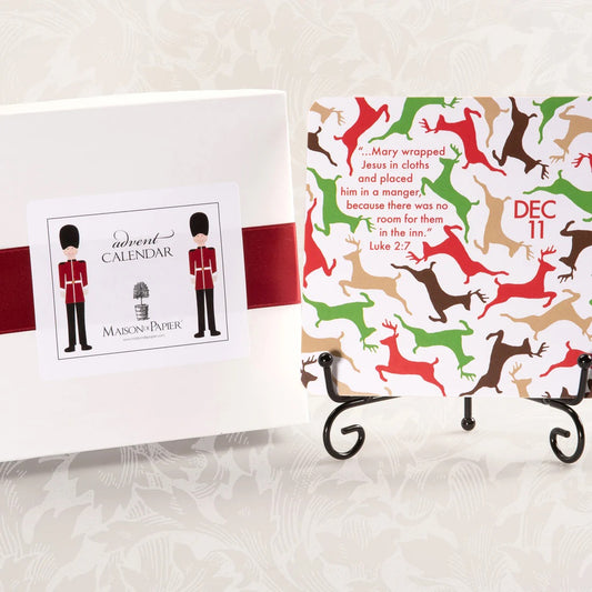 Children's Advent Calendar w/Easel