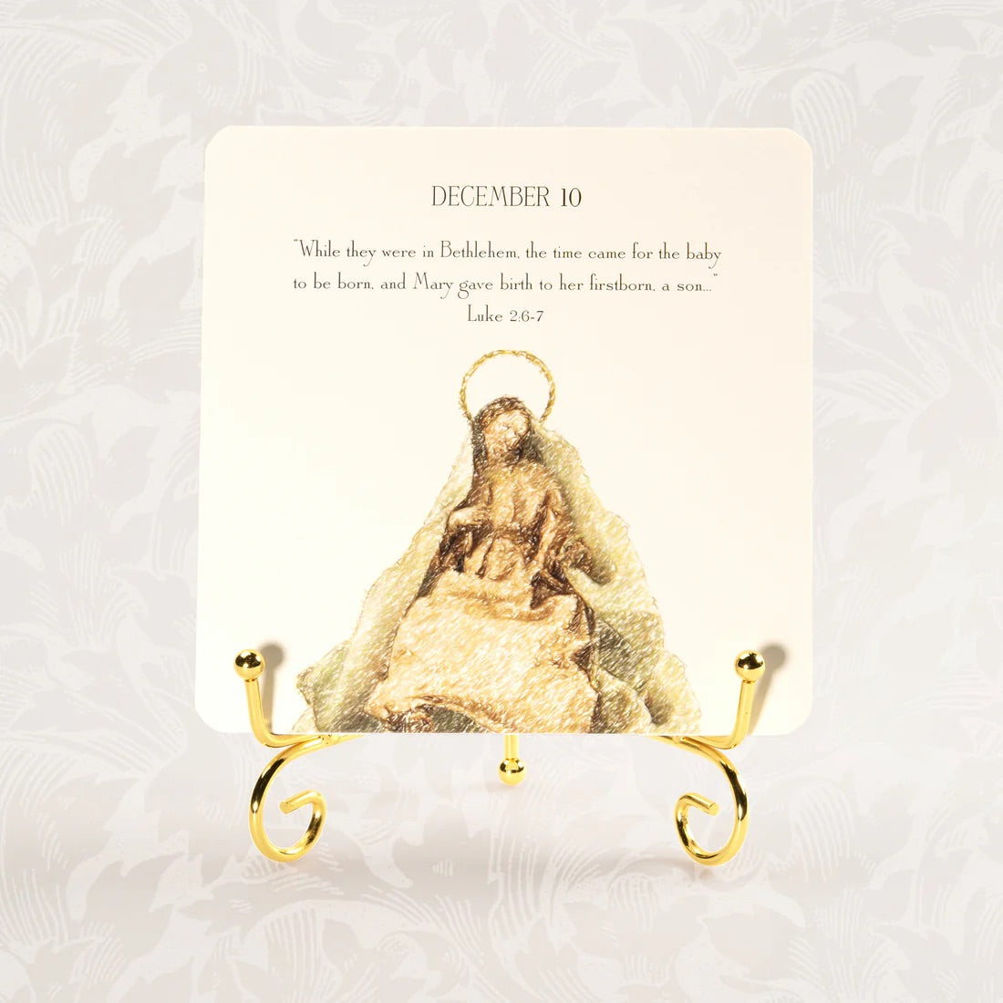 Classical Advent Calendar w/Easel