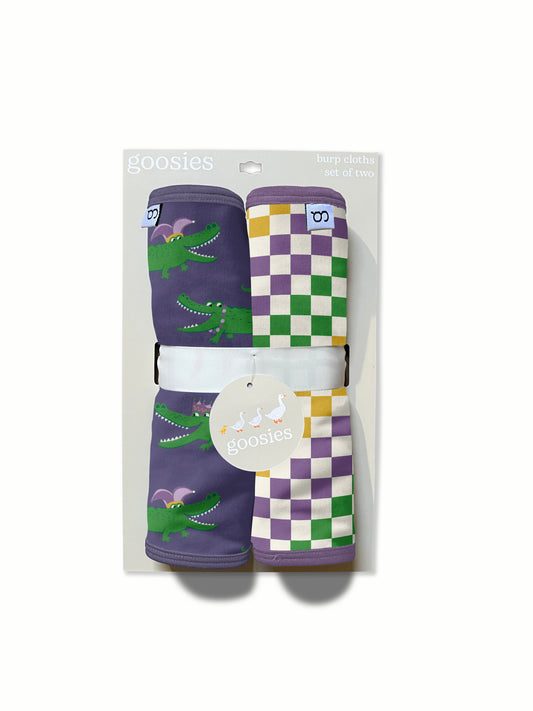 Burp Cloth Set - Gator Krewe