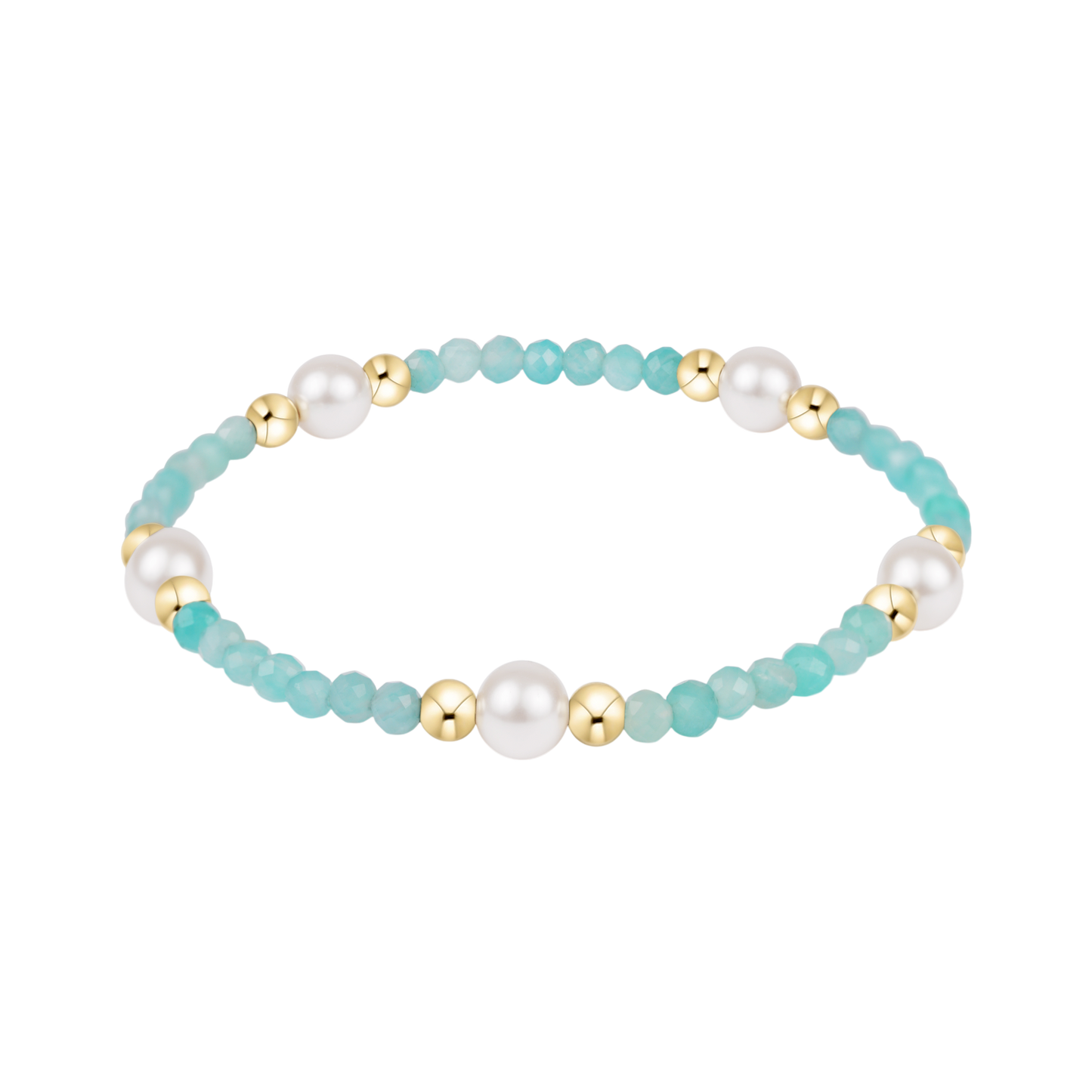 Purpose Pearl 6mm Gem Bracelet - Amazonite