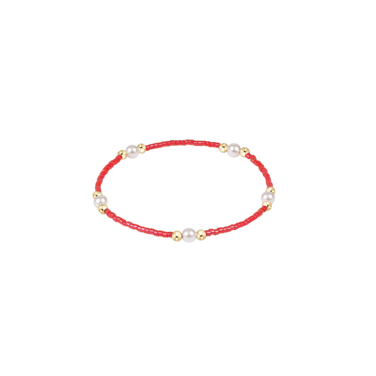 Hope Purpose Pearl Bracelet - Sherbert