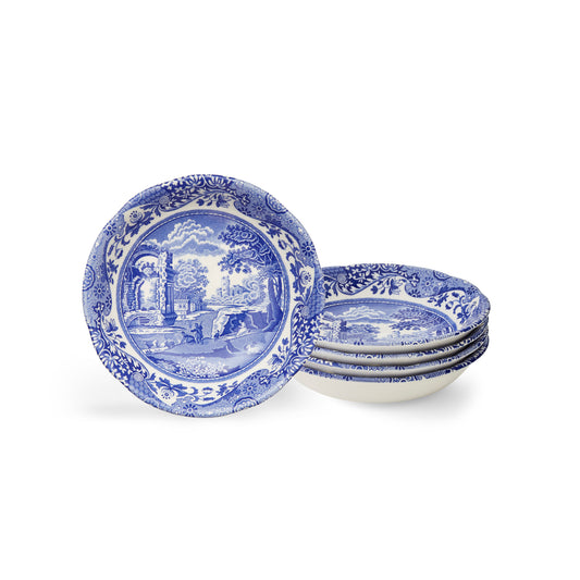 Blue Italian Small Cereal Bowl