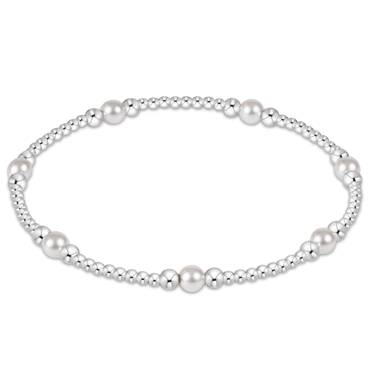 Purpose Pearl 4mm Sterling Bracelet