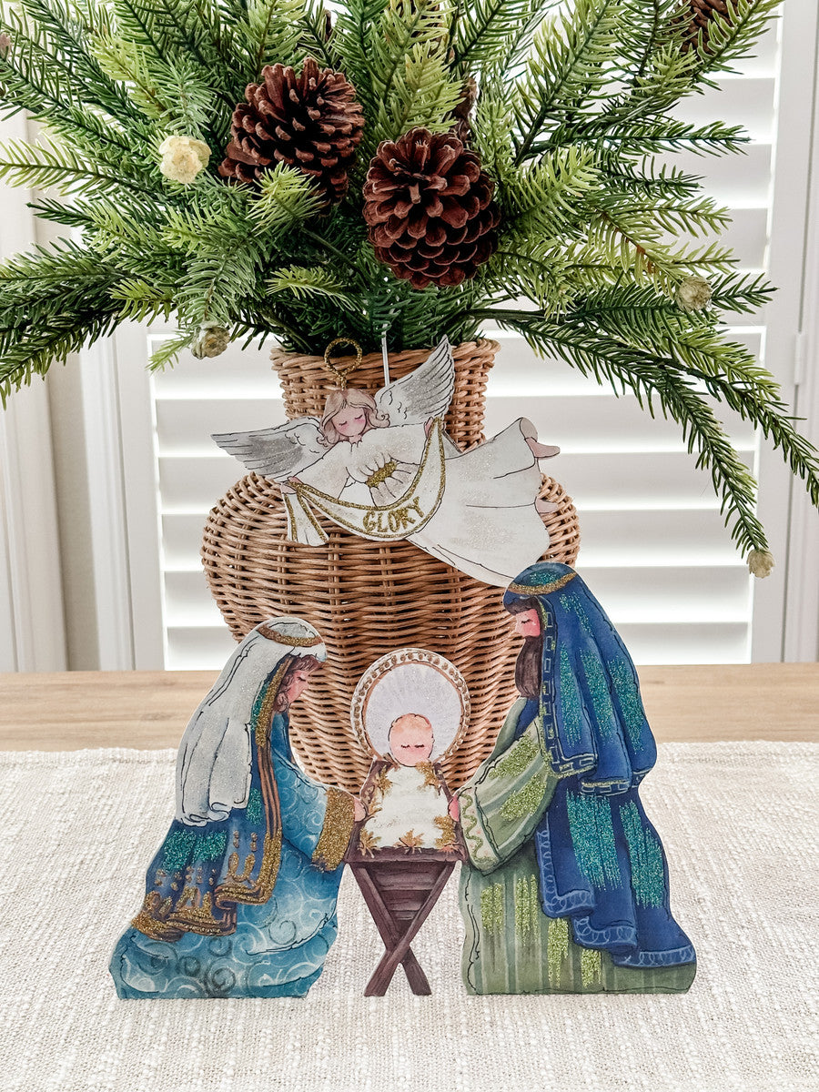 Mantel Holy Family