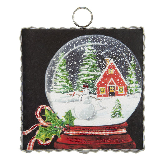 Mini Snow Globe Print