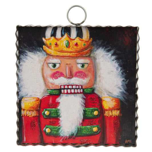 Mini Elegant Nutcracker Print