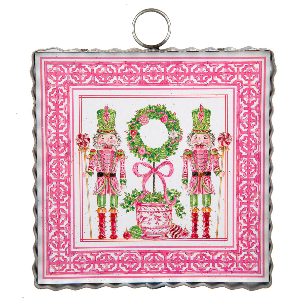 Mini Pink Nutcrackers Print