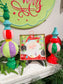 Mini Gallery Merry & Bright Santa & Bulbs