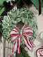 Traditional Tidings Wreath PVC Door Hanger