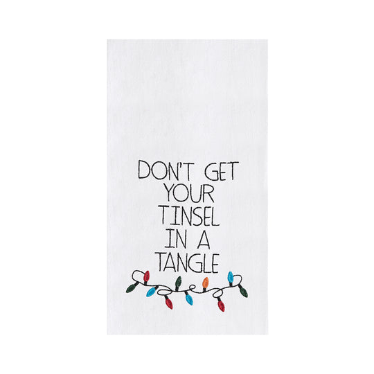 Tinsel In A Tangle Kitchen Towel