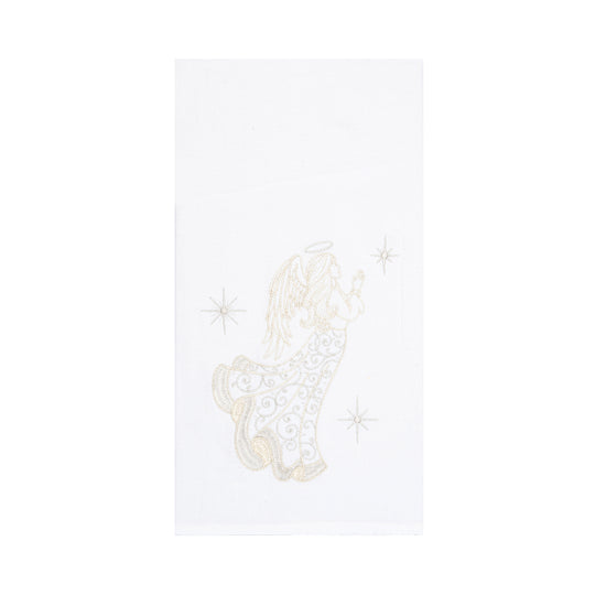 Champagne Praying Angel Kitchen Towel