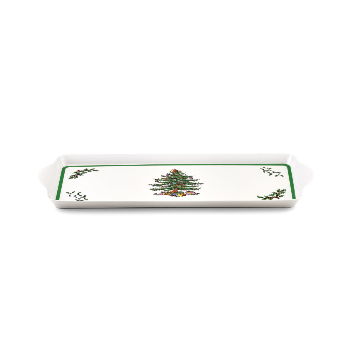 Christmas Tree Melamine Sandwich Tray
