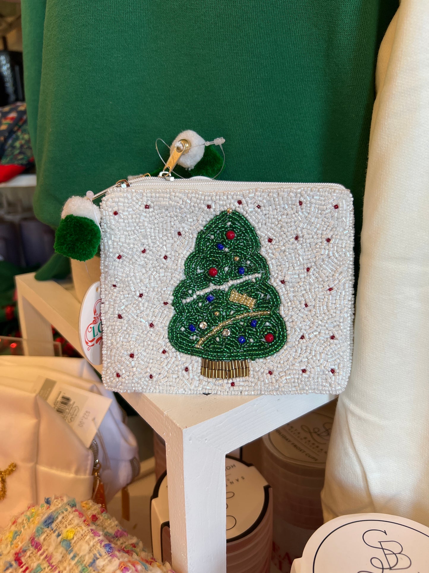 Christmas Tree Coin Pouch