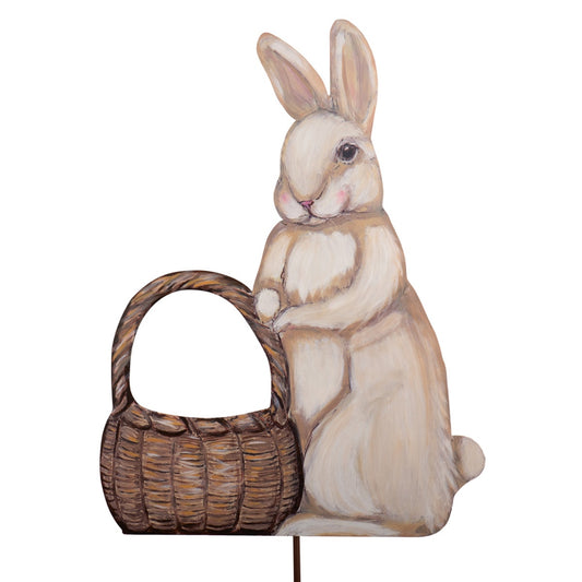 Bunny With Basket Pocket