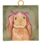 Mini Pink Bow Lop Print