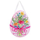 Floral Easter Egg PVC Door Hanger