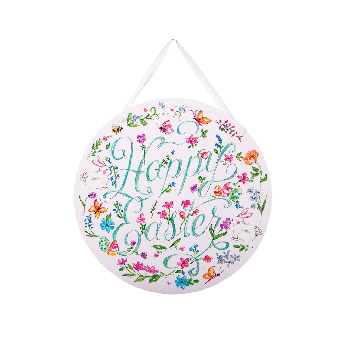 Happy Easter Door Hanger -PVC