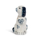Porcelain Staffordshire Dogs Figurines - Navy Blue (2 Styles)