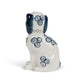 Porcelain Staffordshire Dogs Figurines - Navy Blue (2 Styles)