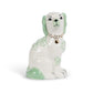 Porcelain Staffordshire Dogs Figurines - Smoke Green (2 Styles)