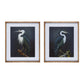 Birds of a Feather Framed Heron Wall Art (2 Styles)