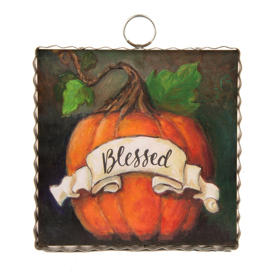 Mini Art Blessed Pumpkin