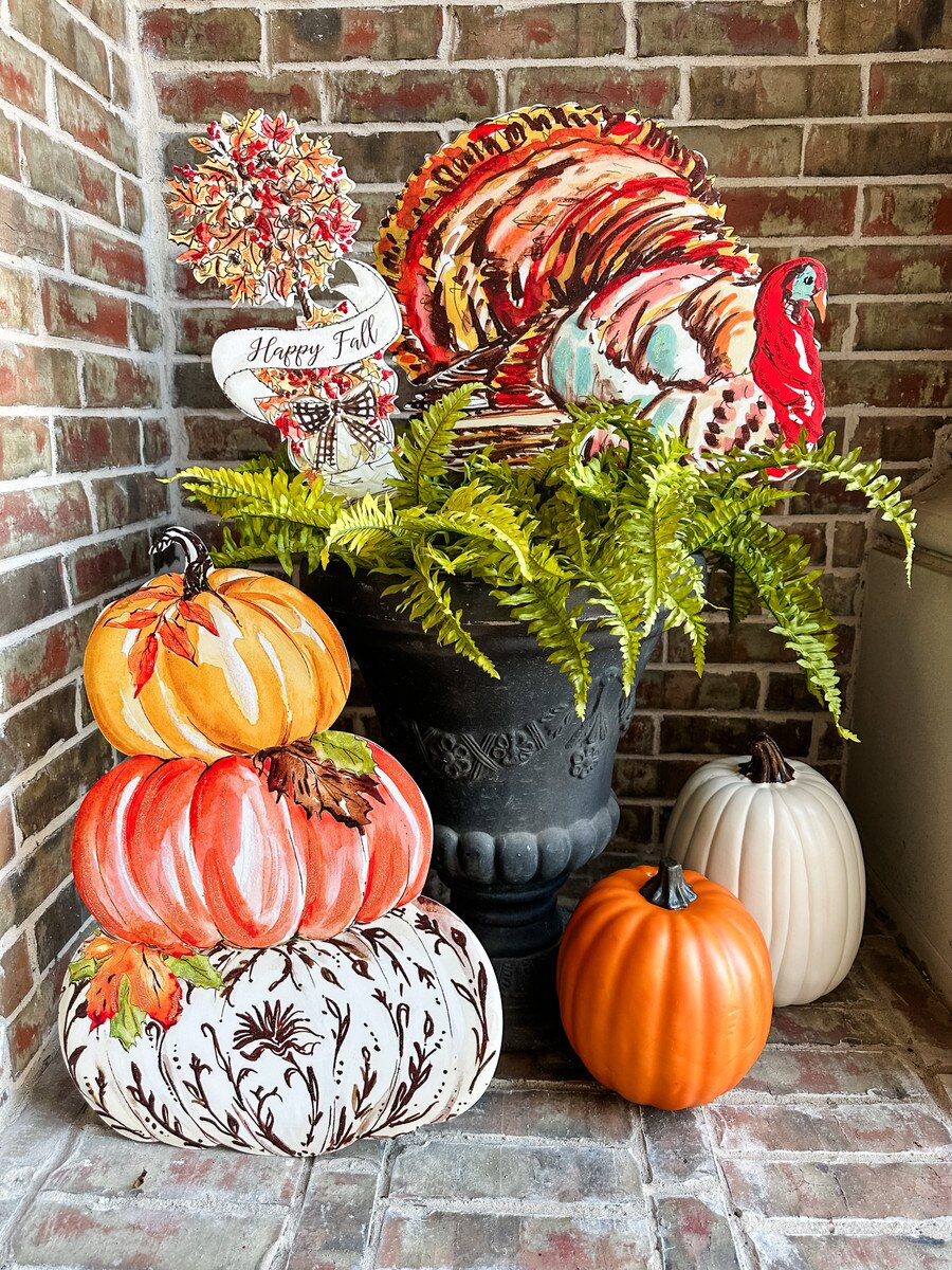 Fall Pumpkin Stack