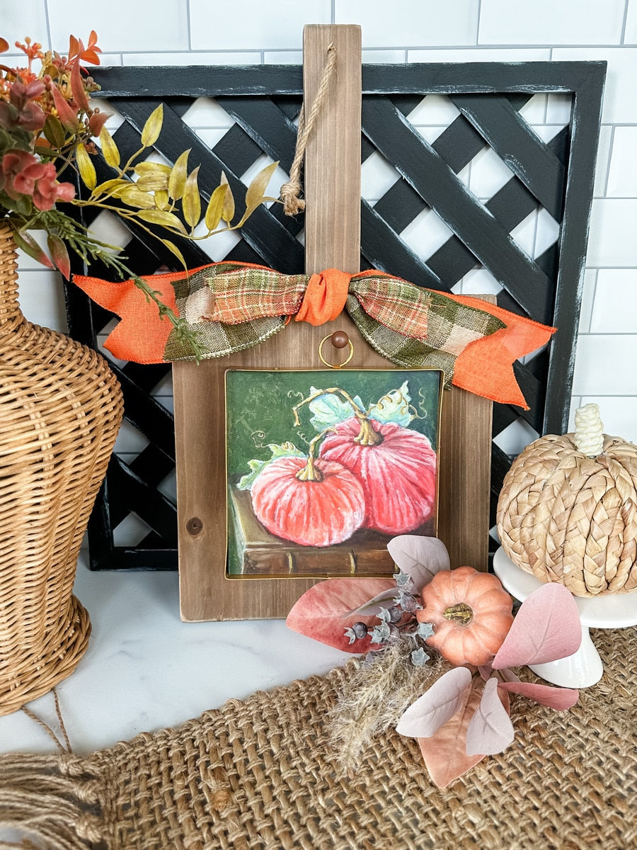 Mini Gallery Velvet Pumpkins