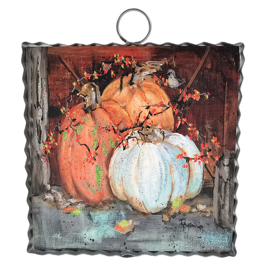 Mini Art Barn Pumpkins