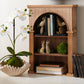 Real Touch White Orchid w/Moss Ball - 23.75"