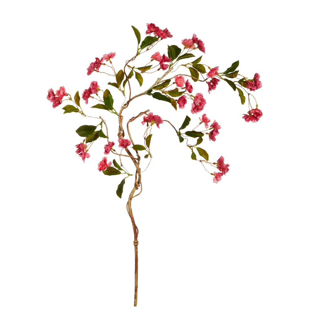 Pink Cherry Blossom Branch - 35"