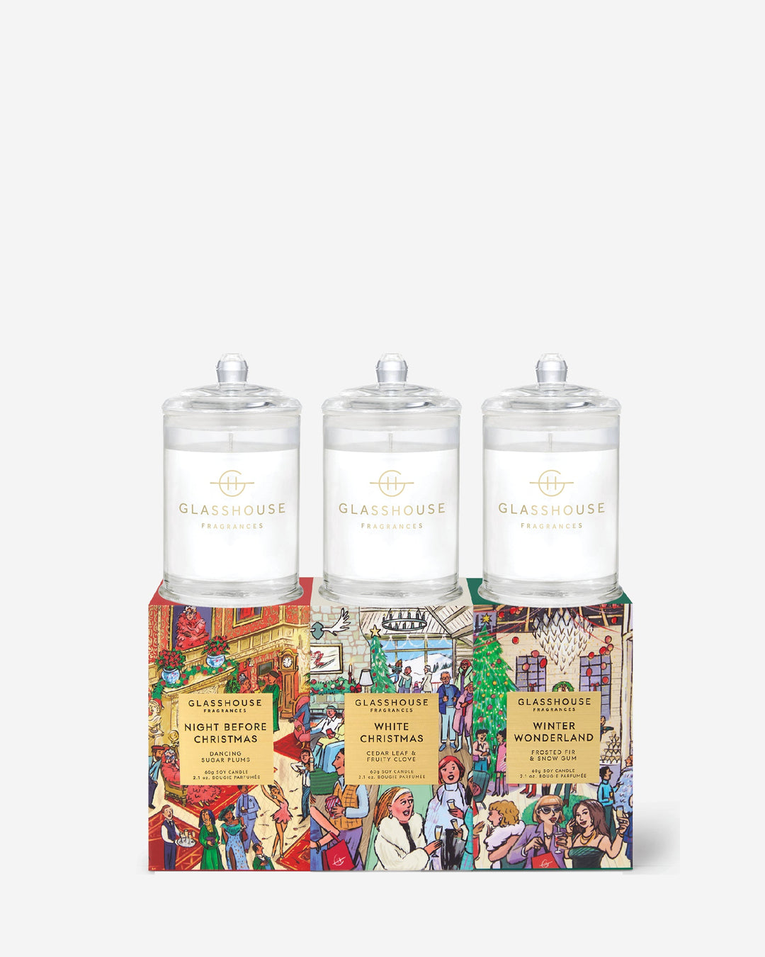 Christmas 2.1 oz Candles (3 Scents)