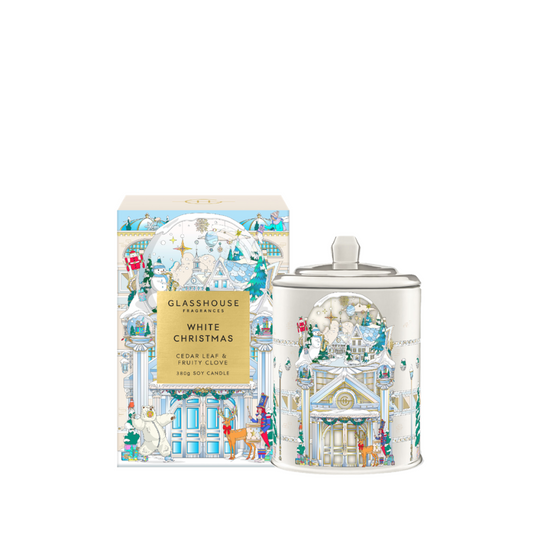Glasshouse Christmas Candle -White Christmas