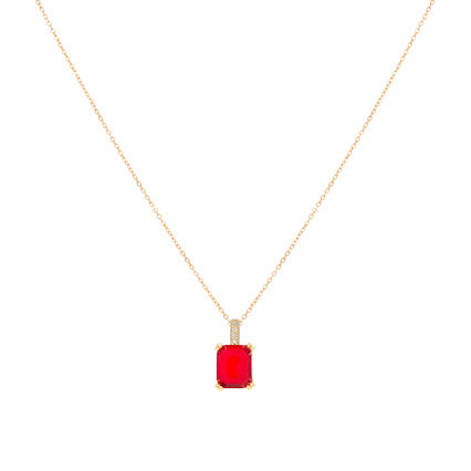 Fia Ruby Necklace