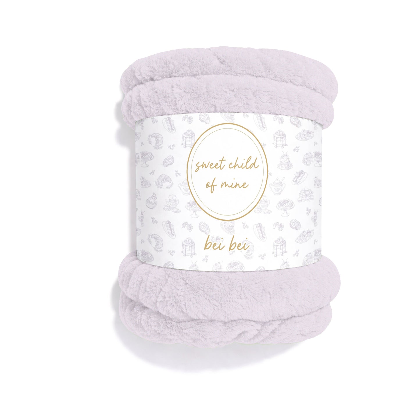 Faux Fur Blanket - Lavender (Sweet Child)