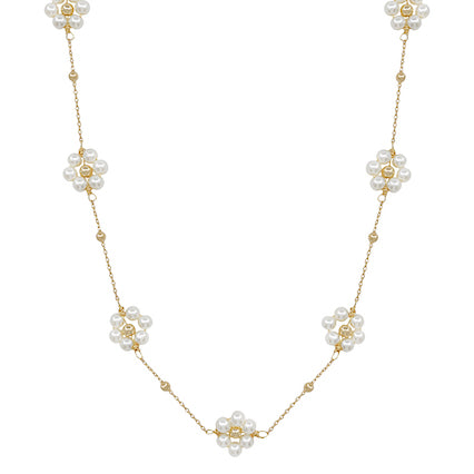 Fuller Gold Pearl Necklace