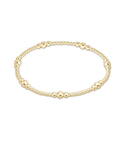 Purpose Gold 4mm Bead Bracelet