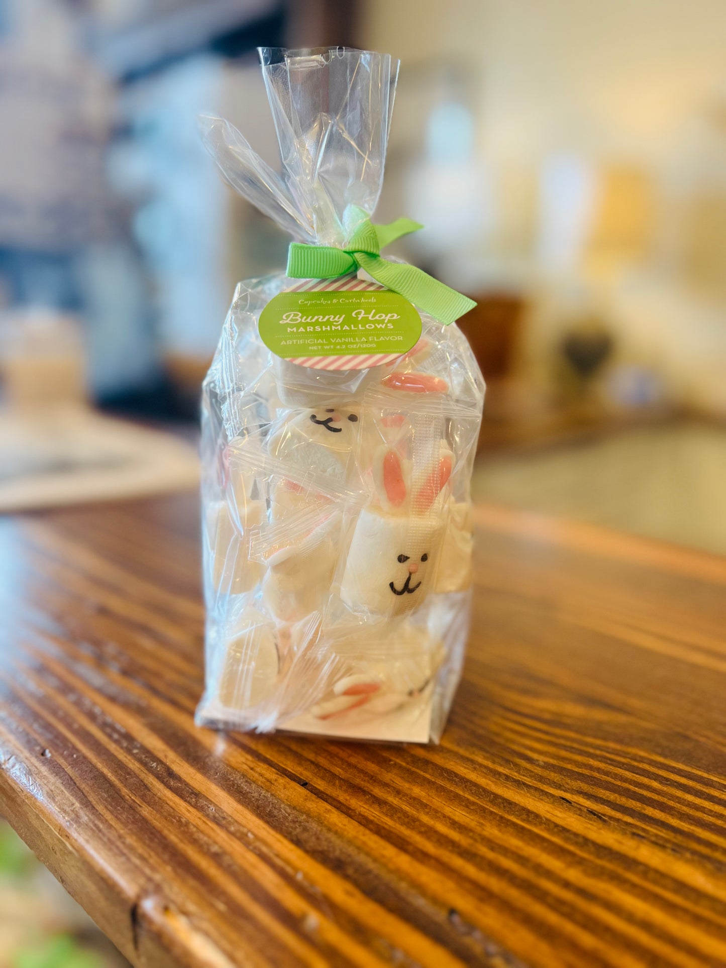 Easter Bunny Marshmallow Candy in Gift Bag