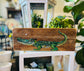 Hand Painted Alligator on Old Barn Wood (3 Styles)