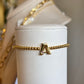 Kids Letters of Gold Initial Bracelet