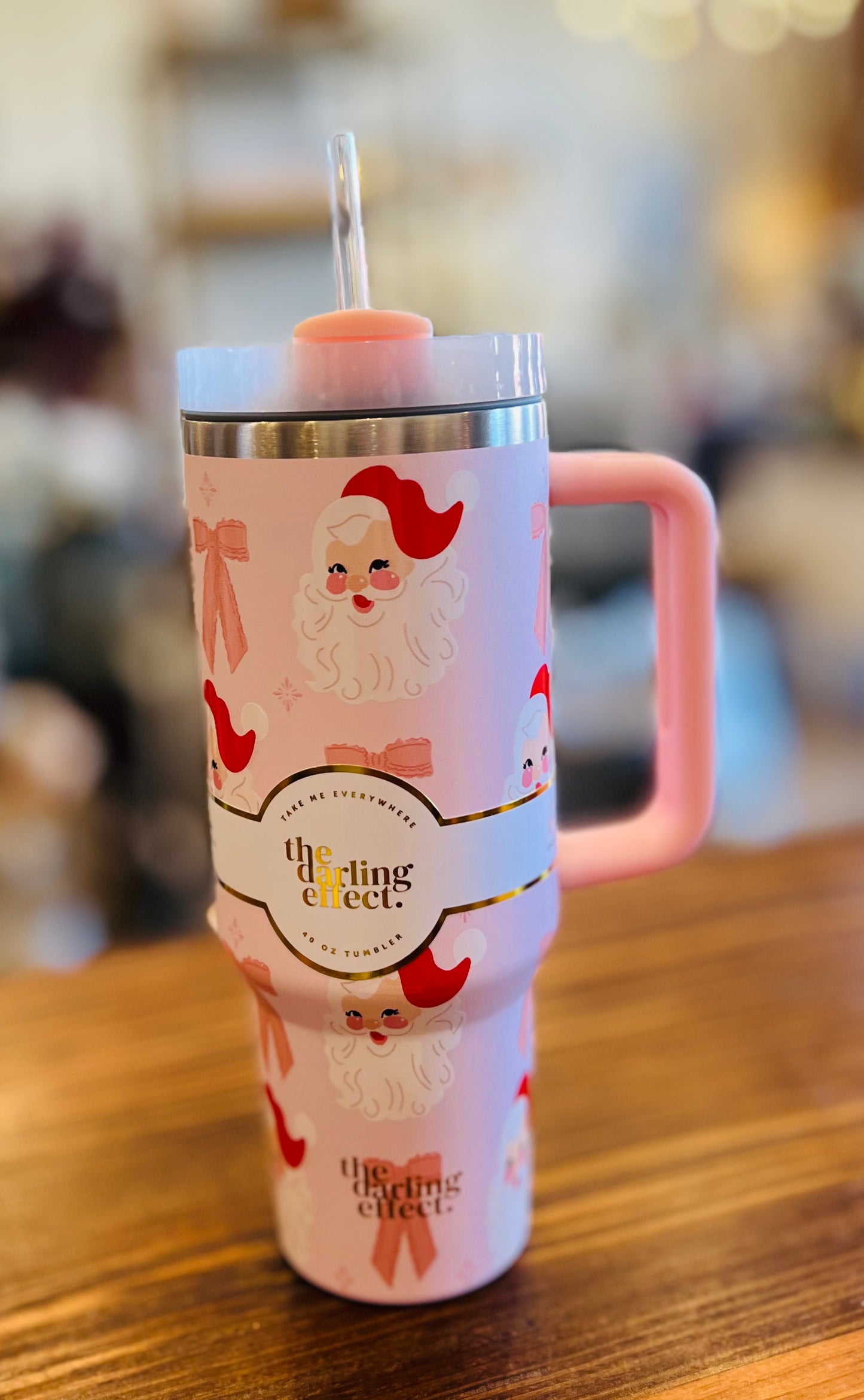 Take Me Everywhere Tumbler - Dear Santa