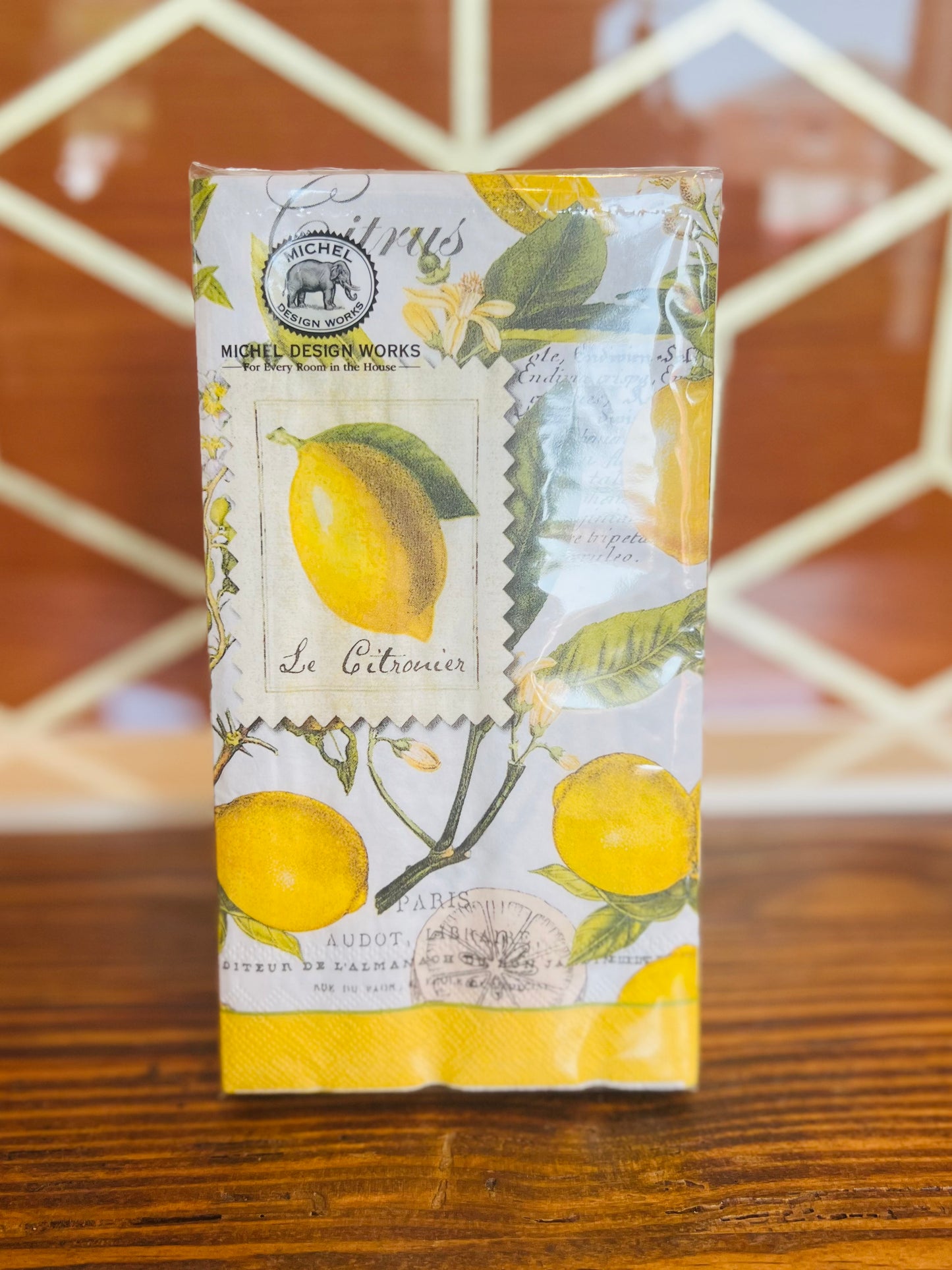 Lemon Basil Hostess Napkin
