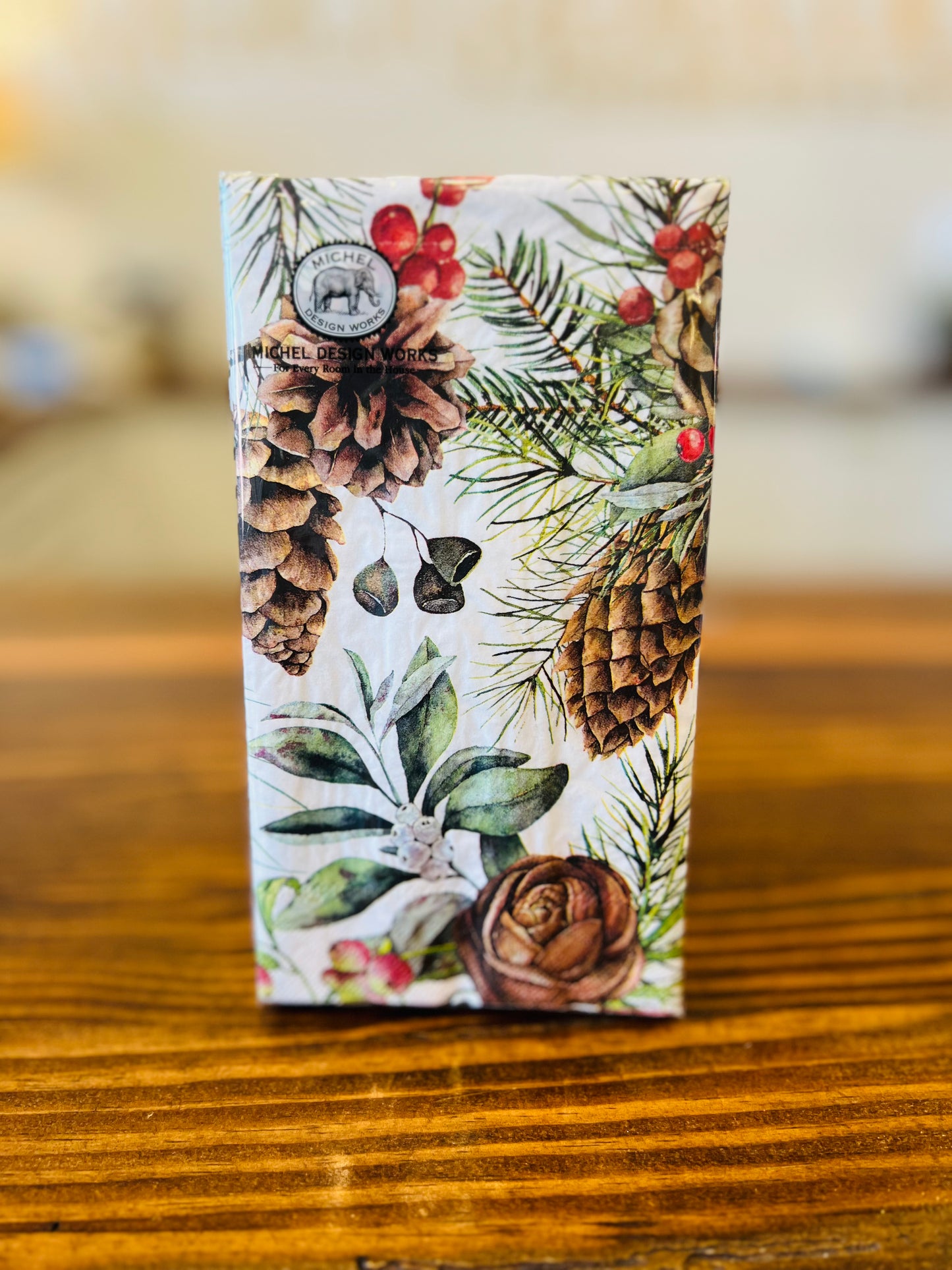White Spruce Hostess Napkin