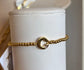 Kids Letters of Gold Initial Bracelet