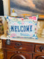 Colorful Chinoiserie Welcome Pillow - Bluejay Piping
