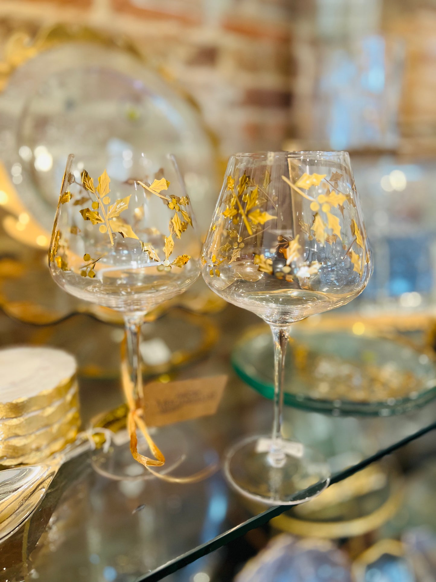 Gold Vintage Goblet (Set of 2)